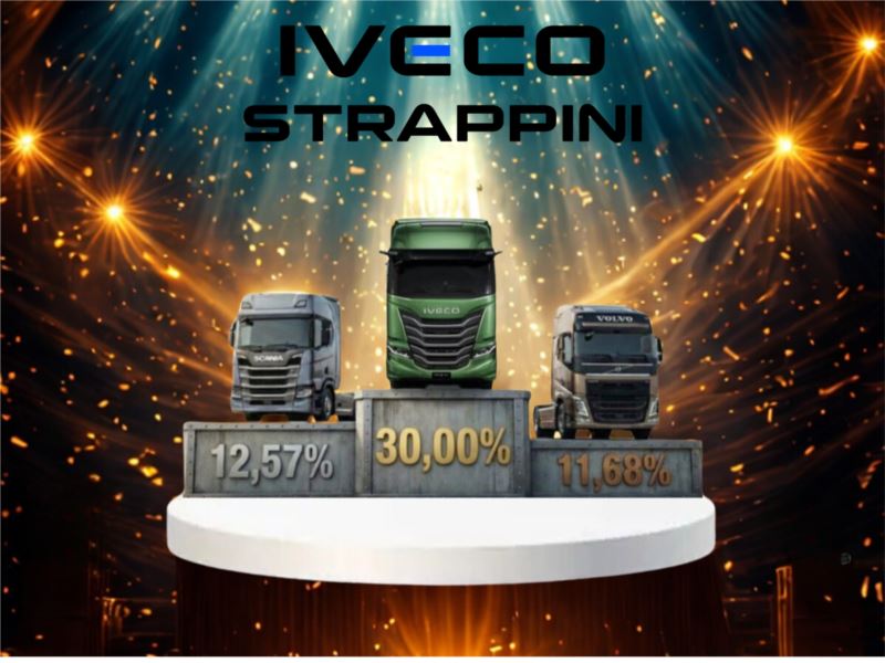 IVECO Domina il Mercato Italiano dei Veicoli Industriali anche nel 2025: La Leadership di un Cuore Tricolore