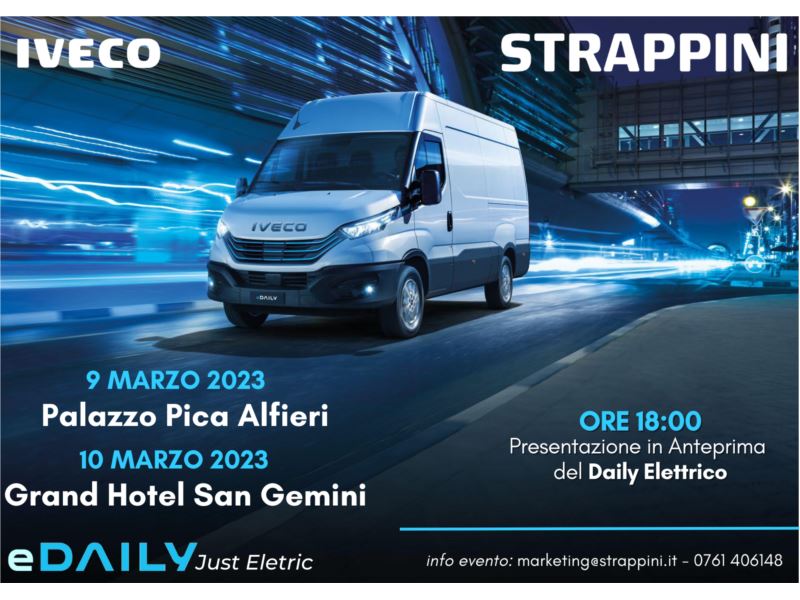 STRAPPINI PRESENTA eDAILY A TERNI E L'AQUILA