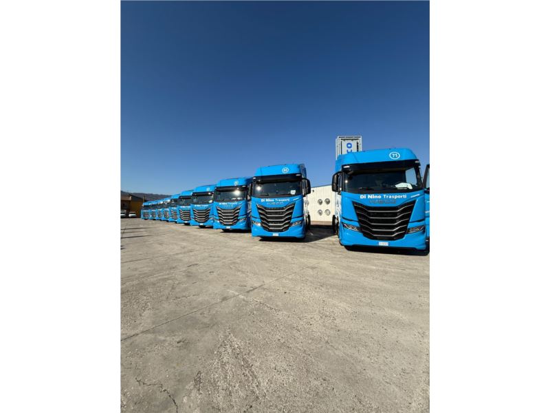 Di Nino Trasporti sceglie di ampliare la sua flotta con 20 IVECO S-Way per il trasporto nazionale e internazionale