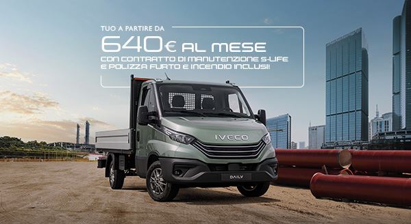 Daily tuo a 640€ al mese solo da Strappini