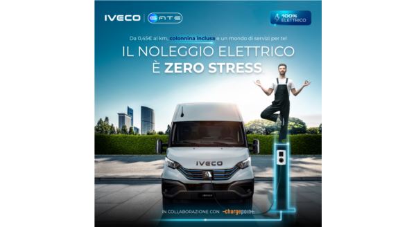 Noleggia con Gate il nuovo Daily 100% Elettrico 🔌